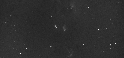 The McNeil Nebula and V1647 Ori on 26 Aug. 2015