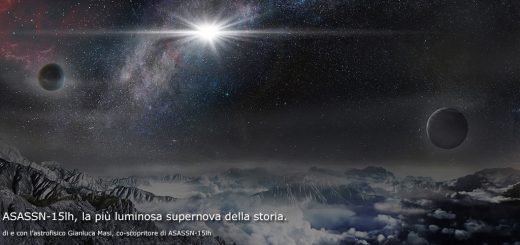 ASASSN-15lh, la più luminosa supernova della storia - 9 marzo 2016, ore 21:30