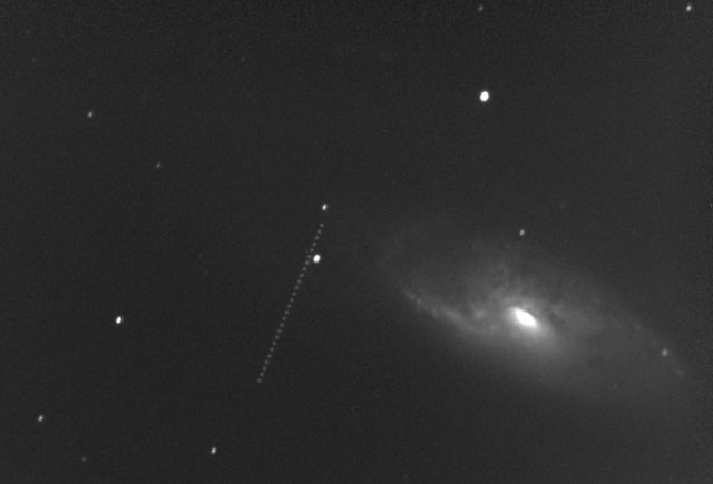Comet P/2016 BA14 Panstarrs and Messier 106 - 24 Mar. 2016