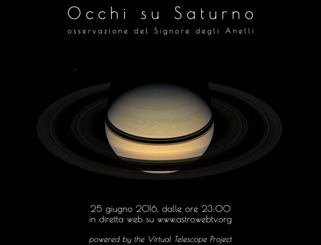 Occhi su Saturno 2016: Locandina