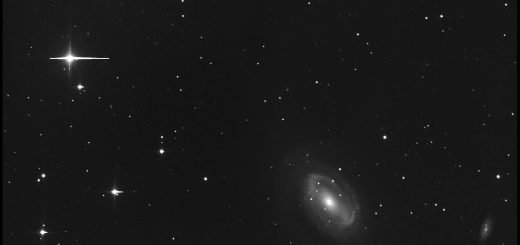 Dwarf planet (136472) Makemake, NGC 4725, NGC 4712 and NGC 4747: 05 June 2016
