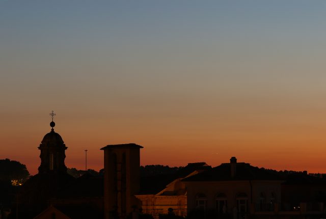 Venere e Giove si avviano al tramonto, dopo aver dato spettacolo - 27 agosto 2016