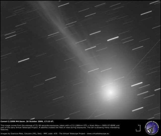 Comet C/2006 M4 Swan: 26 Oct. 2006