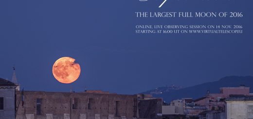 "Supermoon!": poster of the event