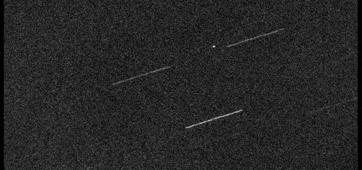 Near-Earth Asteroid 2016 VA was moving extremely fast when it was captured in this image. 2 Nov. 2016