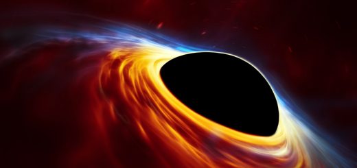 Questa rappresentazione artistica mostra un buco nero supermassiccio in rapida rotazione, circondato da un disco d'accrescimento. Questo disco sottile di materia in rotazione intorno al buco nero rappresenta ciò che rimane di una stella simile al Sole ridotta in brandelli dalle forze mareali del buco nero. Le onde d'urto nei detriti prodotti dalla collisione e il calore generato dall'accrescimento producono un lampo di luce che ricorda l'esplosione di una supernova. Crediti: ESO, ESA/Hubble, M. Kornmesser