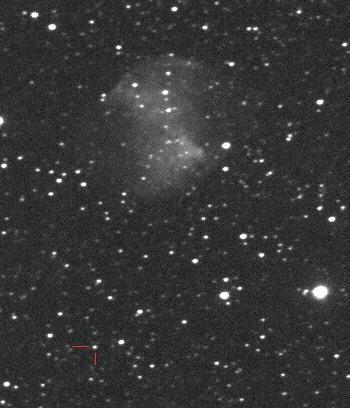 Immagini di scoperta della variabile V418 Vul: 27 dicembre 1996