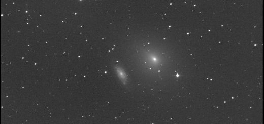 Comet 41P/Tuttle-Giacobini-Kresak meets the galaxy NGC 6015: 9 Apr. 2017