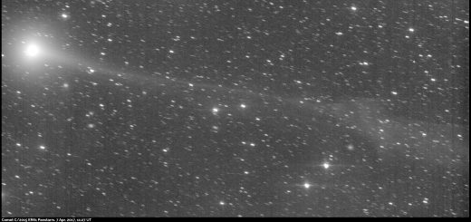 Comet C/2015 ER61 Panstarrs: 07 Apr. 2017