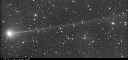 Comet C/2017 E4 Lovejoy: 04 Apr. 2017