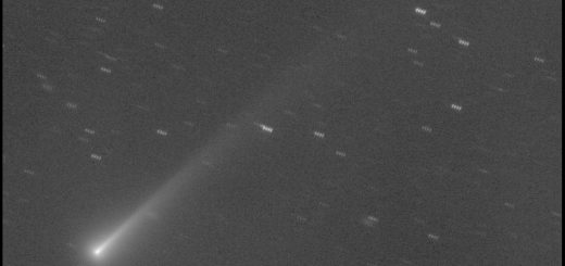 Comet C/2017 E4 Lovejoy, a close-up: 14 Apr. 2017