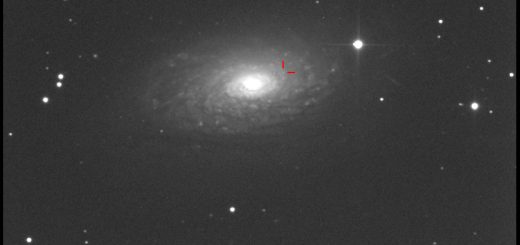 Supernova SN 2017dfc and Messier 63: 21 Apr. 2017