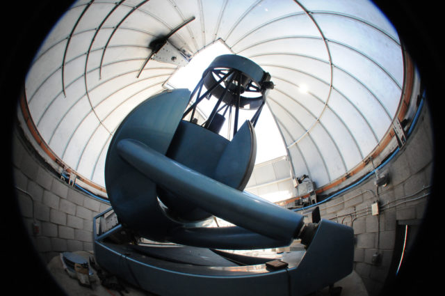 "Big Blue", the 32" robotic telescope joining early next 2018