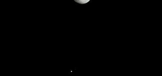 The Moon, Jupiter and its Galilean Moons: 7 May 2017