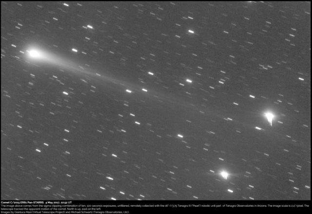 Comet C/2015 ER61 Panstarrs: 04 May 2017