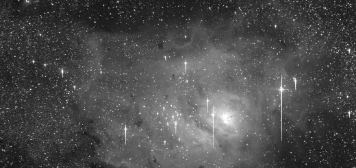 Messier 8, the "Lagoon" nebula