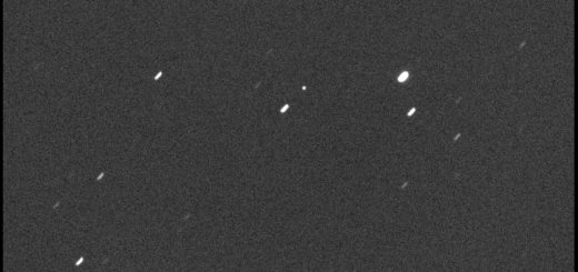 Near-Earth Asteroid 2012 TC4, imaged during our live feed: 11 Oct. 2017