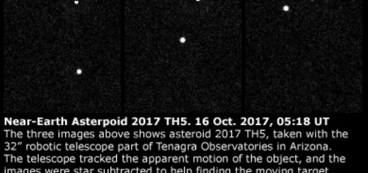 Near-Earth asteroid 2015 TH5: 16 Oct. 2017