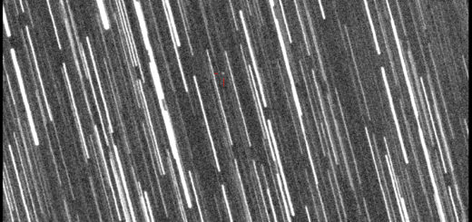 Near-Earth asteroid 2017 UA close encounter: 17 Oct. 2017