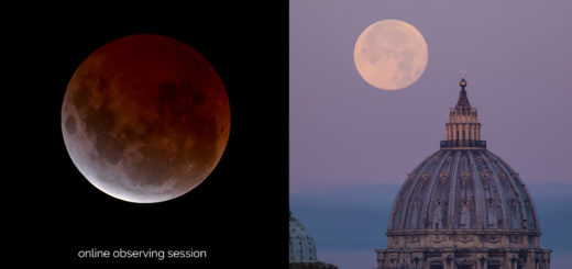 "Super Blue Moon Total Eclipse" and "Super BlueMoon 2018": poster of the events