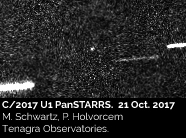 C/2017 U1 PanSTARRS - 21 Oct. 2017