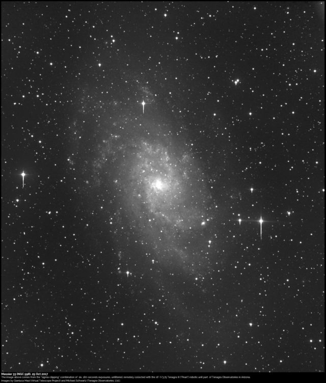 Messier 33, also known as NGC 598