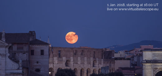 "SuperMoon 2018": poster of the event