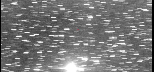 The Tesla Roadster, imaged on 18 Feb. 2018