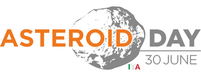 Logo Ufficiale Asteroid Day Italia - sfondo trasparente