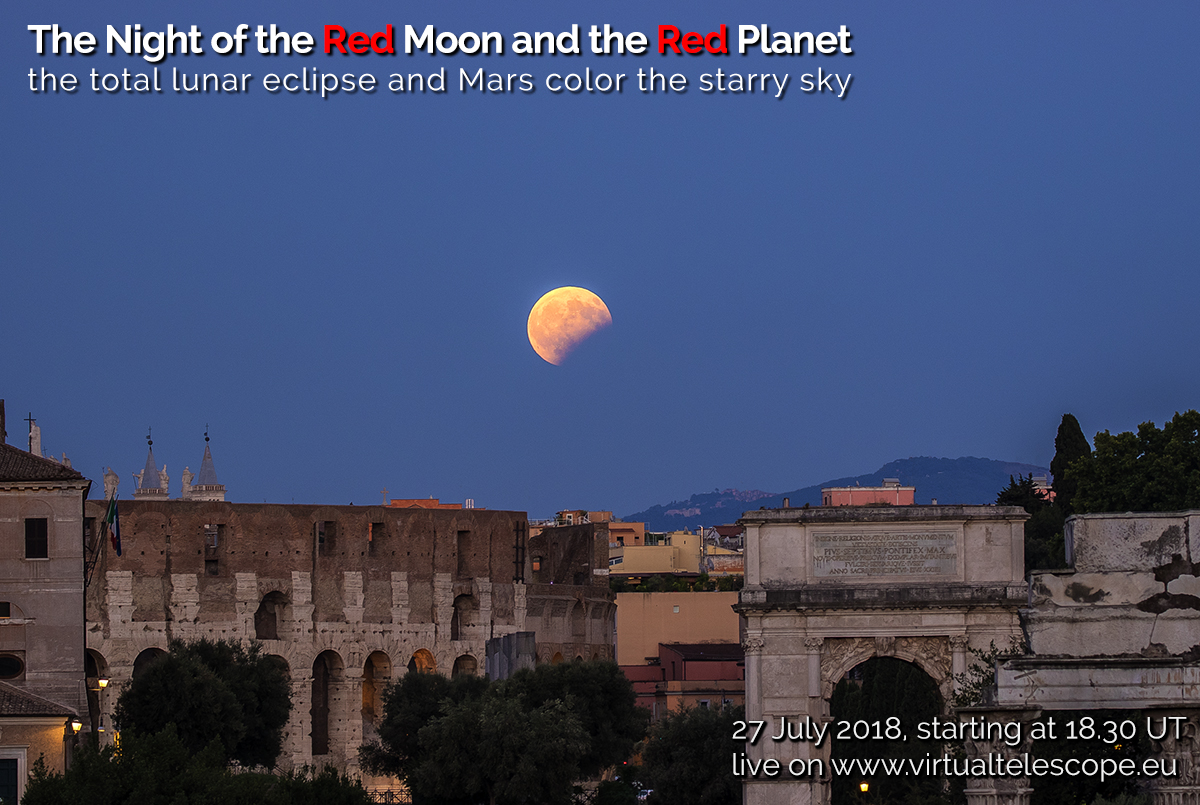 The Night of the Red Moon and the Red Planet - 27 July 2018