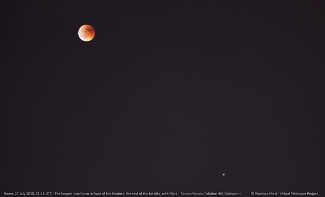 The totality is now close to end.