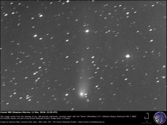 Comet 38P/Stephan-Oterma: 11 Dec. 2018