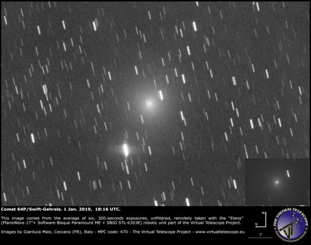 Comet 64P/Swift-Gehrels: 1 Jan. 2019