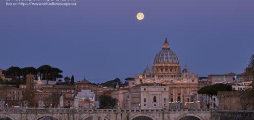 "The 18 May 2019 Blue Moon": poster of the event