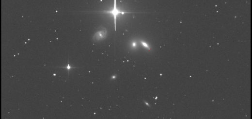 Supernova SN 2019ein in NGC 5353. 25 June 2019.