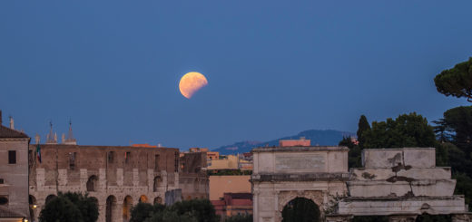 The 16 July 2019 partial lunar eclipse - poster of the event