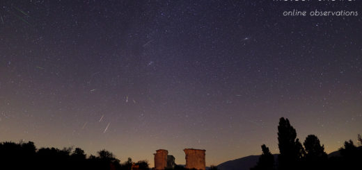 Perseids 2020: poster of the event