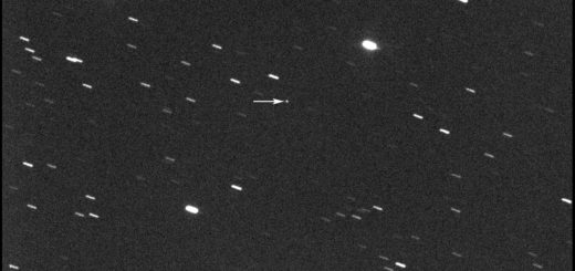Near-Earth asteroid 2020 SW. 23 Sept. 2020.