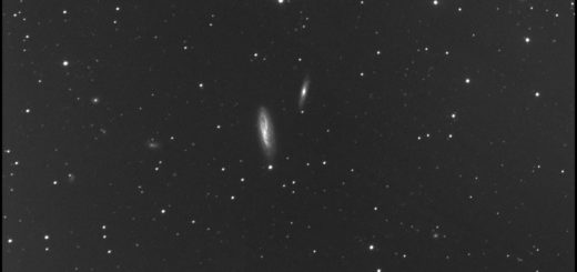 Spiral galaxies NGC 7537 and NGC 7541.