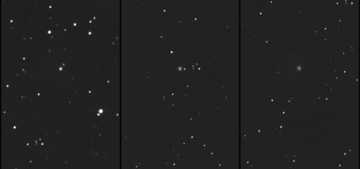 Comet 29P/Schwassmann–Wachmann: 21, 22 and 23 Nov. 2020.
