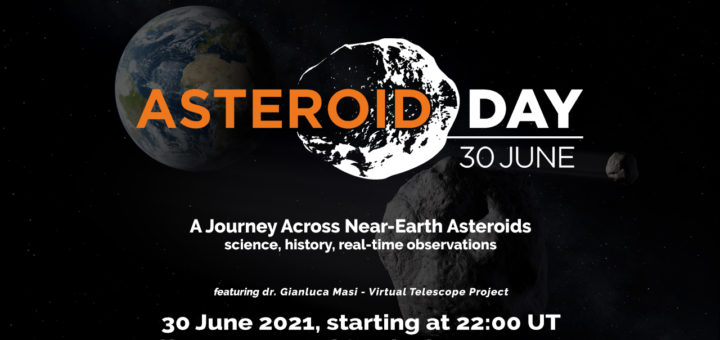 Asteroid Day 2021 at Virtual Telescope Project