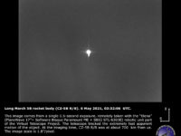 The Chinese Long March 5B rocket body CZ-5B R/B