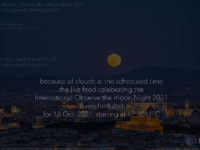 International Observe the Moon Night 2021: online observation - 16 Oct. 2021