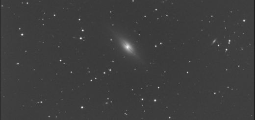 Supernova SN 2021rhu in NGC 7814 galaxy: an image - 29 Aug. 2021.