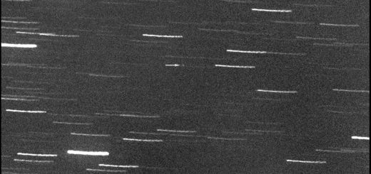 Near-Earth asteroid 2022 AC4. 10 Jan. 2022.