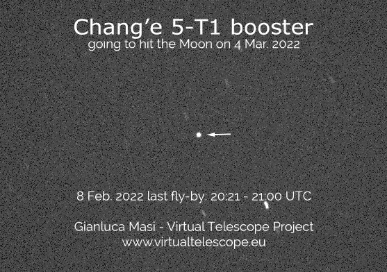 Chang’8 5-T1 booster: 8 Feb. 2022.