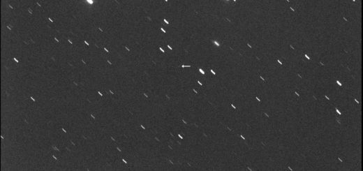 Potentially Hazardous Asteroid 2007 FF1, an image: 24 Mar. 2022.