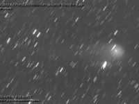 Comet C/2017 K2 Panstarrs, live observation - poster of the event.