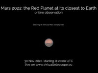 Mars 2022 at its closest to the Earth: poster of the event.