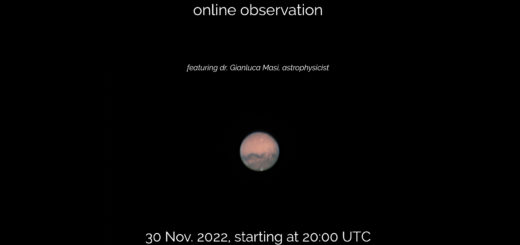 Mars 2022 at its closest to the Earth: poster of the event.